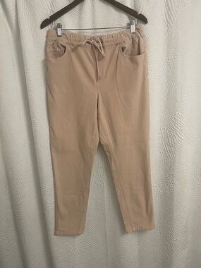 French Connection Beige Boyfriend Jeans